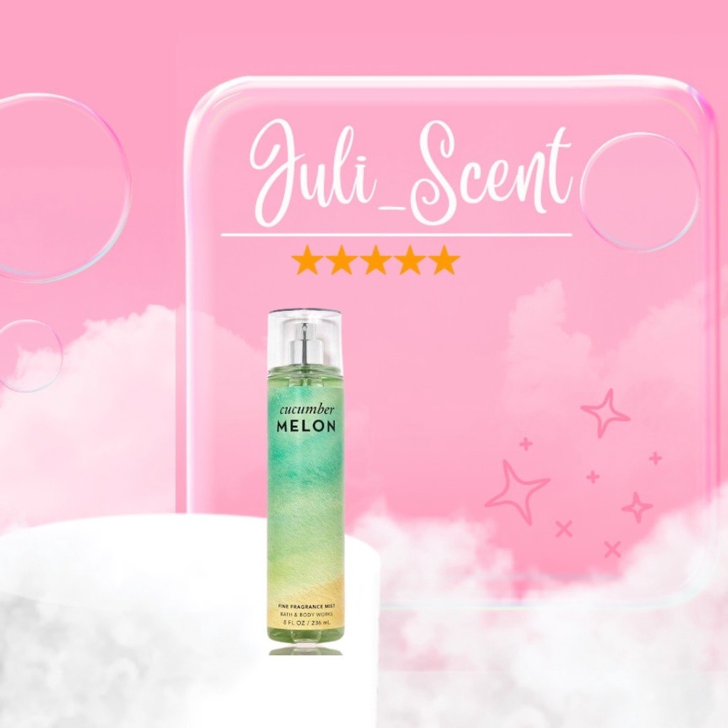 Xịt thơm toàn thân Bath and Body Works Cucumber MeLon