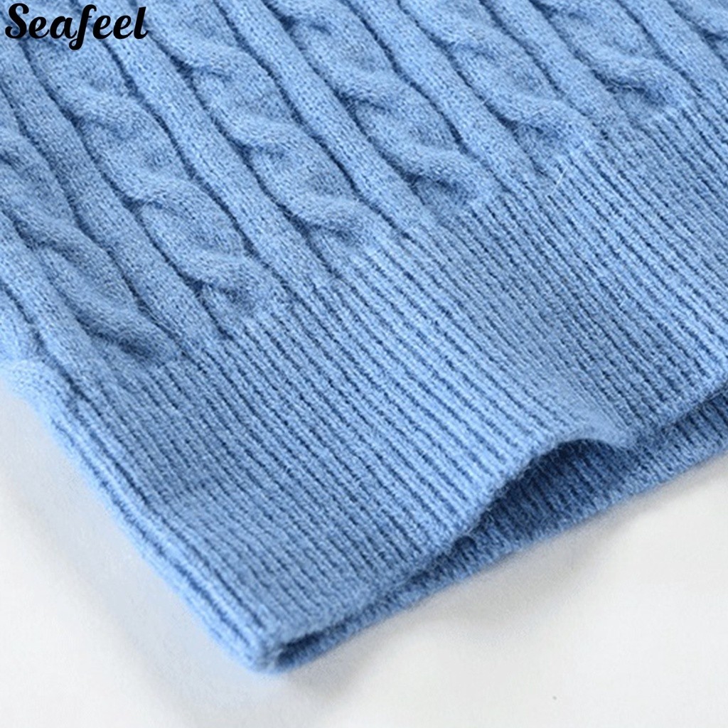 Áo sweater cổ đứng phối khóa kéo thời trang mùa đông cho nam