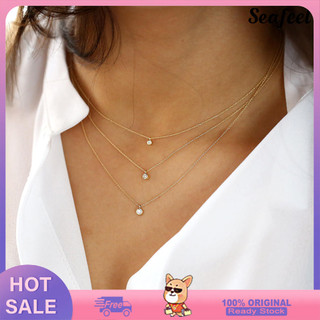 Vòng cổ choker 3 lớp đính đá pha lê