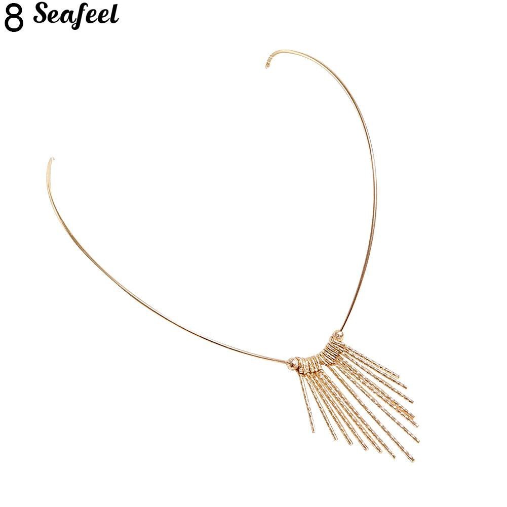 Vòng dây cài tóc đính ngọc trai giả & đá nhiều hình dạng cho nữ