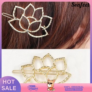 Kẹp tóc hình bông sen xinh xắn dành cho nữ