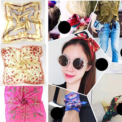 Khăn tay lụa bỏ túi thời trang cho nữ