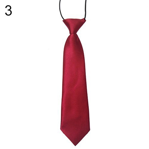 Cà vạt cải trơn nhiều màu đầy cá tính dành cho các bé trai