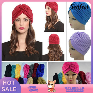 Mũ Turban xếp tầng nhiều màu sắc đầy á tính cho nữ
