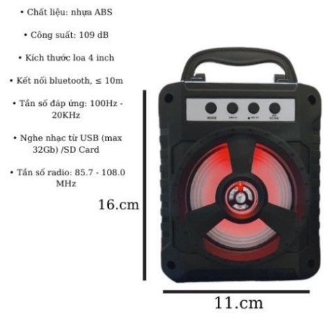 Loa bluetooth mini CL90 kiểu dáng cầm tay tiện lợi,loa không dây nghe nhạc ânm thanh sống động pin trâu tích hợp thẻ nhớ | BigBuy360 - bigbuy360.vn