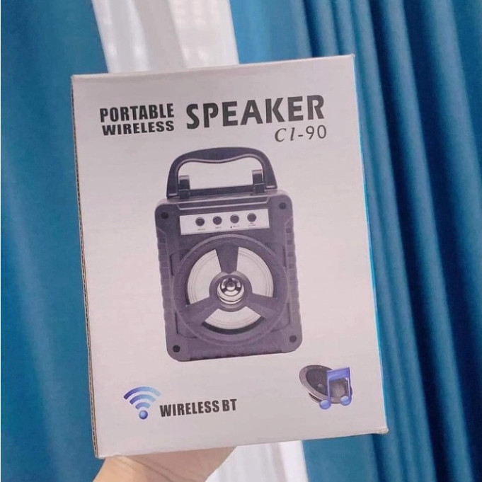 Loa bluetooth mini CL90 kiểu dáng cầm tay tiện lợi,loa không dây nghe nhạc ânm thanh sống động pin trâu tích hợp thẻ nhớ | BigBuy360 - bigbuy360.vn