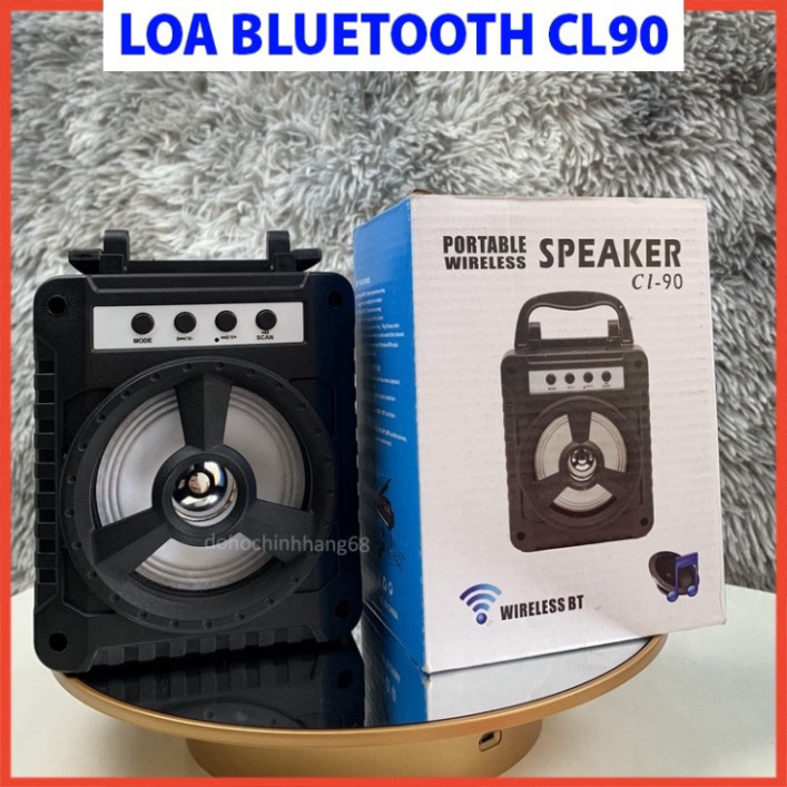 Loa bluetooth mini CL90 kiểu dáng cầm tay tiện lợi,loa không dây nghe nhạc ânm thanh sống động pin trâu tích hợp thẻ nhớ | BigBuy360 - bigbuy360.vn