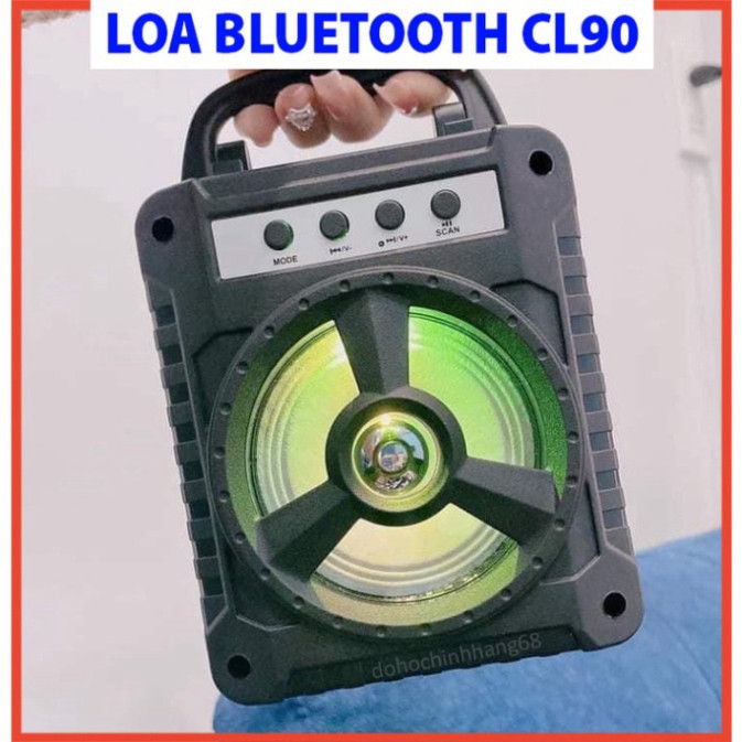Loa bluetooth mini CL90 kiểu dáng cầm tay tiện lợi,loa không dây nghe nhạc ânm thanh sống động pin trâu tích hợp thẻ nhớ | BigBuy360 - bigbuy360.vn