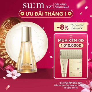 Tinh chất cô đặc tăng độ đàn hồi ngăn ngừa lão hóa Su:m37 Secret Double Concentrate 50ml