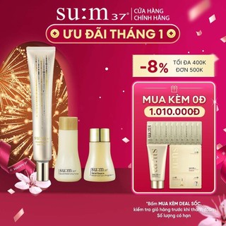 Combo ngăn ngừa lão hóa 3 bước Su:m37 Losec Summa Elixir Serum Kit