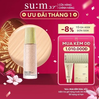 Kem nền nhung lì bền màu che phủ hoàn hảo Su:m37 Losec Summa Velvet Foundation 30ml (Màu 02 Sắc da tự nhiên)