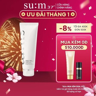 Sữa rửa mặt dưỡng trắng Su:m37 Bright Award Micro Whipping Deep Cleansing Foam 200ml