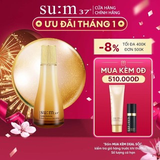 Nước thần hoàng kim thanh lọc tái sinh da Su:m37 LosecSumma Elixir Essence Secreta 40ml
