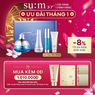 Bộ cấp nước dưỡng sáng da Su:m37 Water-full & Radiant Best Set