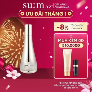 Nước cân bằng cải thiện nếp nhăn nâng cao độ đàn hồi da Su:m37 Secret Repair Toner 150ml