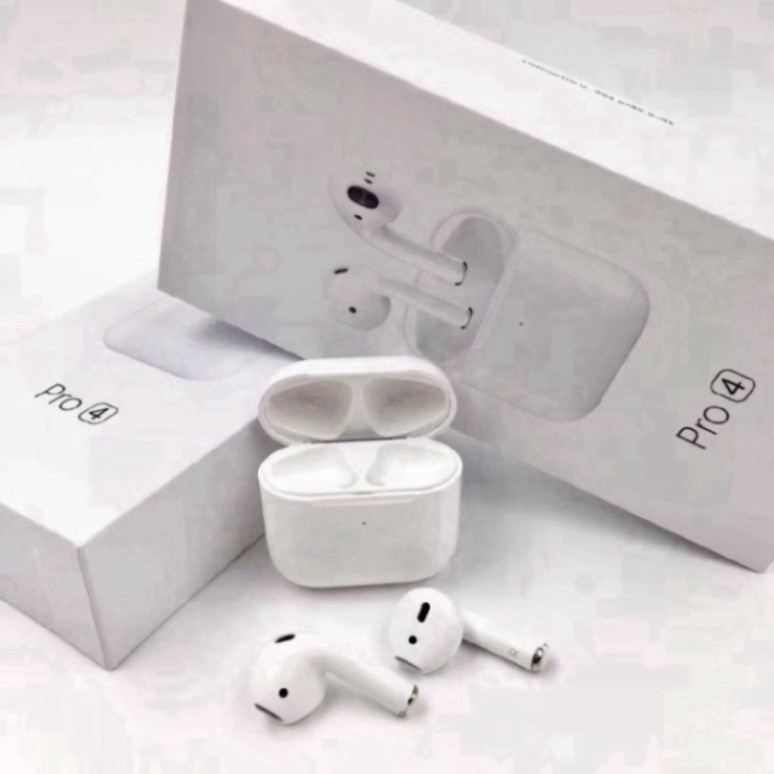 Tai Nghe Bluetooth 5.0 Không Dây Mini Pro4 Tws Tai Nghe Nhét Tai Nhỏ Gọn - tomada hot
