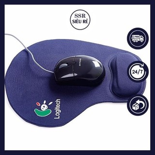 Miếng lót chuột logitech có tay đệm. lót chuột lgt có tay đệm