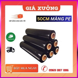 Màng pe 50cm quấn hàng dai bền siêu cấp