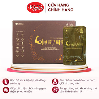 Nước Uống Hồng Sâm Hàn Quốc Cao Cấp Dành Cho Cha KGS Korean Ginseng Story (70ml x 30 gói)