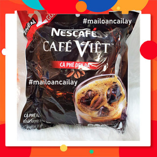 Cà phê đen hòa tan nescafe café việt bịch 35 gói