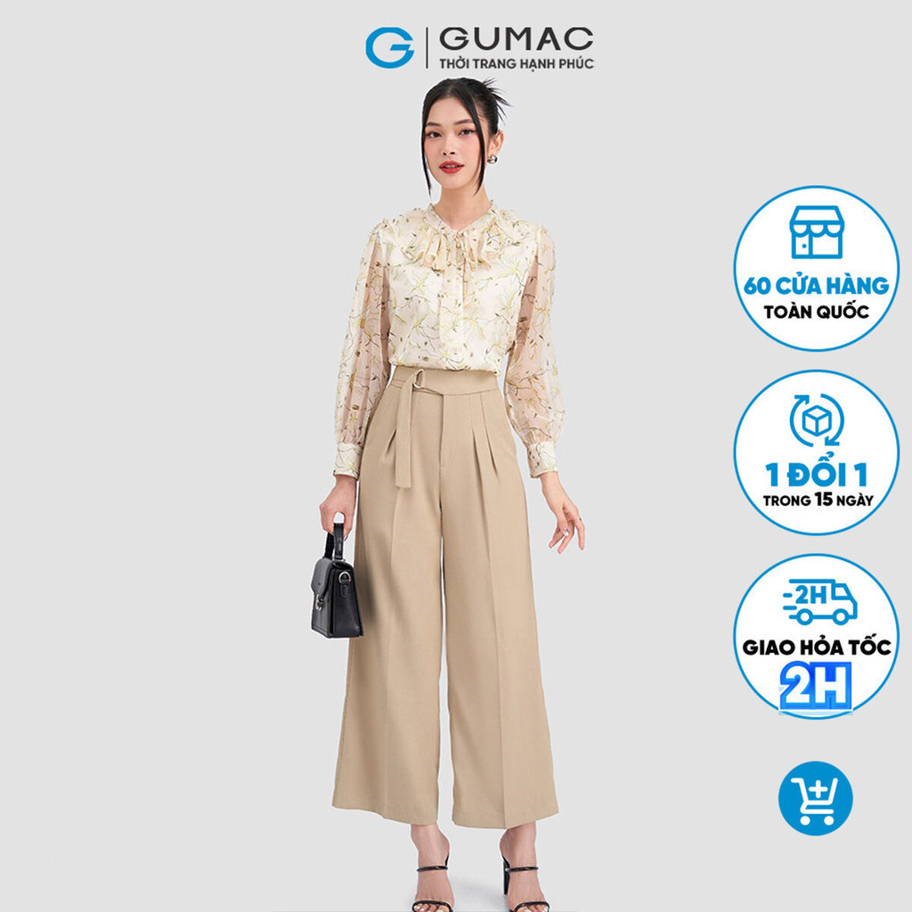 Quần lưng kiểu GUMAC QD03035