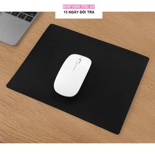 Miếng lót chuột da 2 mặt loại to 40x30cm, nhiều mầu