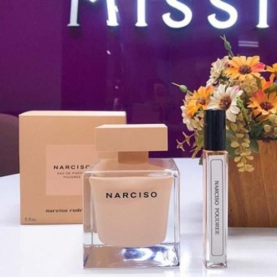 Nước hoa nữ Narciso Poudrée Eau de Parfum, Chiết 10ml Authentic