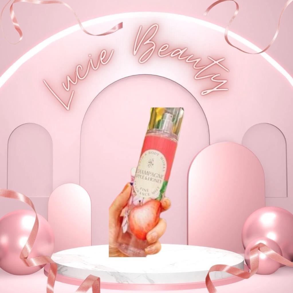 Xịt Thơm Champagne Apple & Honey Bath & Body Works Fragrance Mist