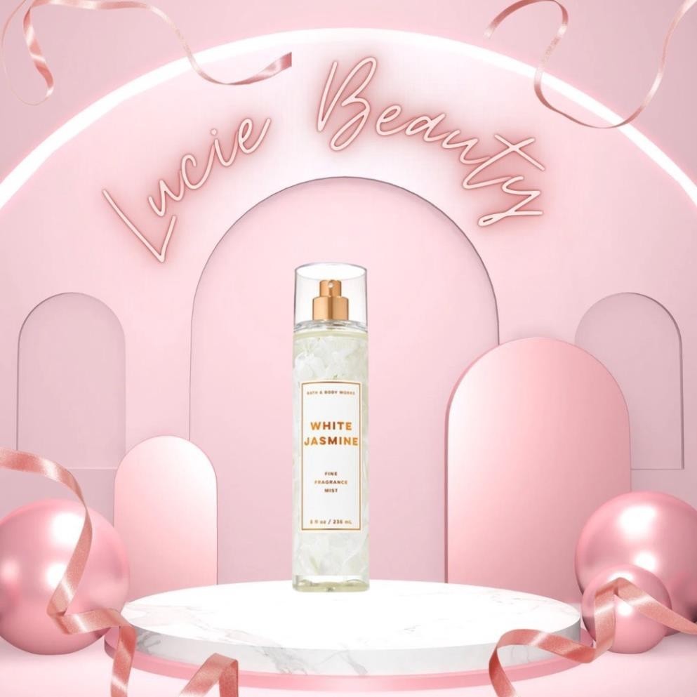 ✨ Xịt thơm Body Mist 𝐁𝐚𝐭𝐡 𝐀𝐧𝐝 𝐁𝐨𝐝𝐲 𝐖𝐨𝐫𝐤𝐬 𝐖𝐡𝐢𝐭𝐞 𝐉𝐚𝐬𝐦𝐢𝐧𝐞