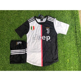 JUV-TĐ03 in tên số áo theo yêu cầu - Bộ quần áo bóng đá Juve đen trắng - chất thun lạnh cao cấp