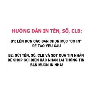 Bộ quần áo bóng đá Juve đen trắng - in tên số áo theo yêu cầu