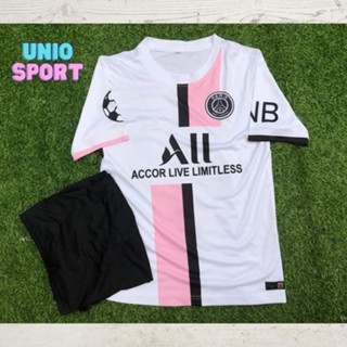 [PS-TH01] in tên số áo theo yêu cầu - Bộ quần áo bóng đá, đồ đá banh P*s*g trắng siêu hot - hàng thun lạnh cao cấp