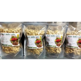 Hạt điều sấy không muối hạt nguyên đã bóc lụa (0,5-1kg)