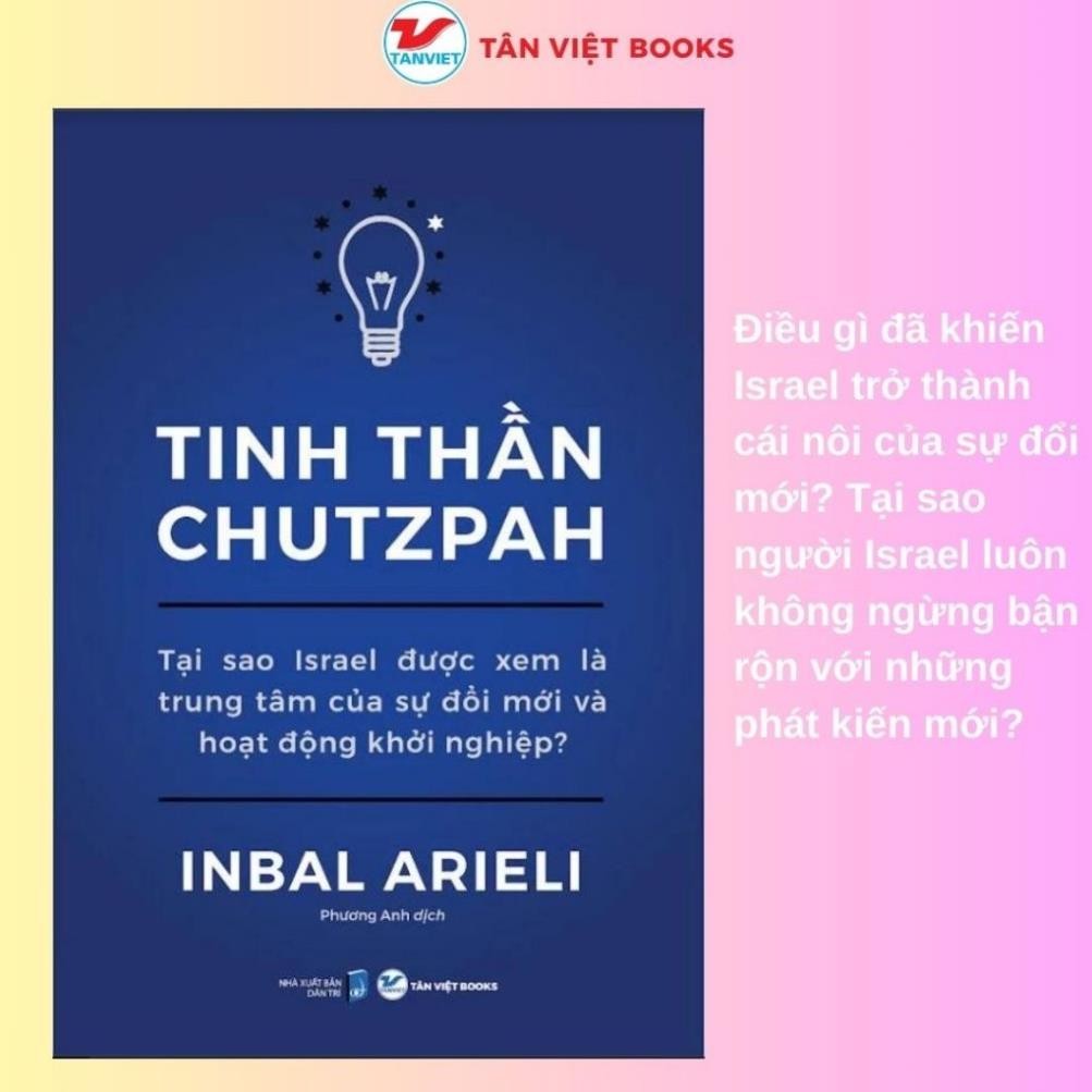 Sách - Tinh thần Chutzpah - Inbal Arieli - Tân Việt