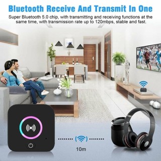 Bộ thiết bị thu bluetooth 5.0 nhận âm thanh không dây NFC H16 phát cho loa amly loa xe hơi -Tốt