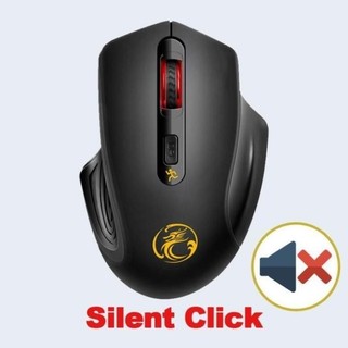 Chuột không dây wireless iMice E1800 có đèn led chống mỏi tay cho laptop và máy tính -Tốt