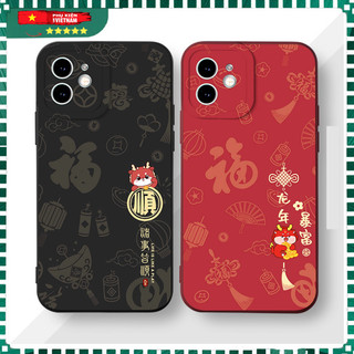  Ốp lưng tết độc lạ cặp đôi dễ thương đẹp Cho iPhone 15 14 13 12 11 Pro Max SE 2020 X XR XS 8 7 ip 6S 6 Plus kute PKVN 