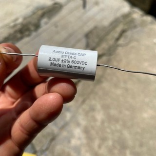 Tụ loa treble 2.0uf /600Vdc. Tụ Đức