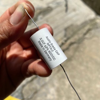 Tụ loa treble 2.0uf /600Vdc. Tụ Đức