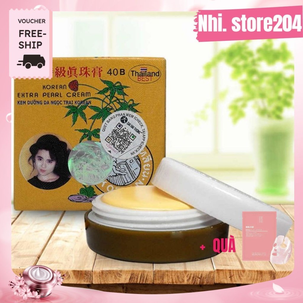 🌸🌸Kem Sâm vàng Thái Lan 5g [CHUẨN] ( mới về )