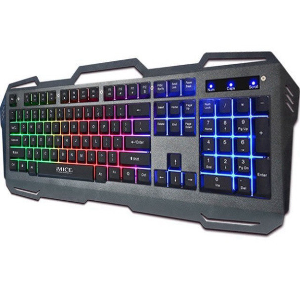 Bàn Phím giả Cơ Máy Tính Gaming Đèn LED 7 Màu IMICE AK-400 Keyboard Có Dây VMK-VYN | BigBuy360 - bigbuy360.vn