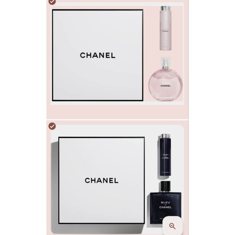 Gift Set Nước Hoa Chanel Chance Eau Tendre + Bleu EDT