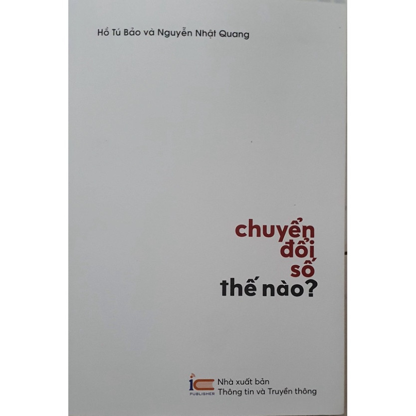 Sách - Chuyển Đổi Số thế Nào ? ( XBTT2)