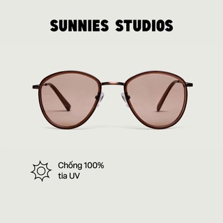 Kính mát Sunnies Studios Gọng Tròn Dallas in Beech