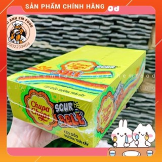  Hộp Kẹo Dẻo Cầu Vồng Hương Vị Trái Cây Chupa Chups  60Thanh  