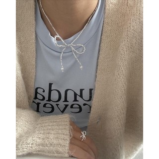 Vòng cổ hạt thắt nơ