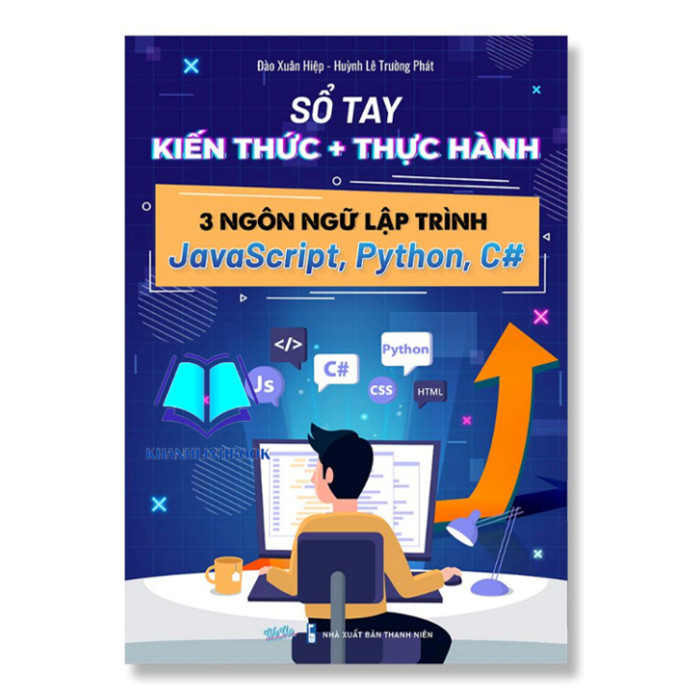 Sách Sổ tay kiến thức + thực hành 3 ngôn ngữ lập trình JavaScript, Python, C# (WU)