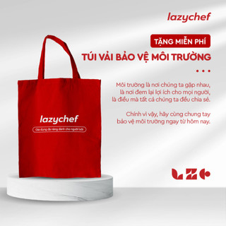 [Chính hãng] [Quà tặng] Túi vải Lazychef
