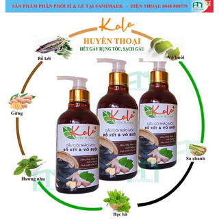 (Hữu cơ thảo dược) DẦU GỘI THẢO MỘC KALA 300ml