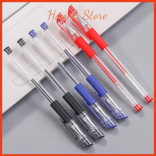 Bút gel đỏ - đen - xanh - 0.5mm - bút mực gel - cô hiền store